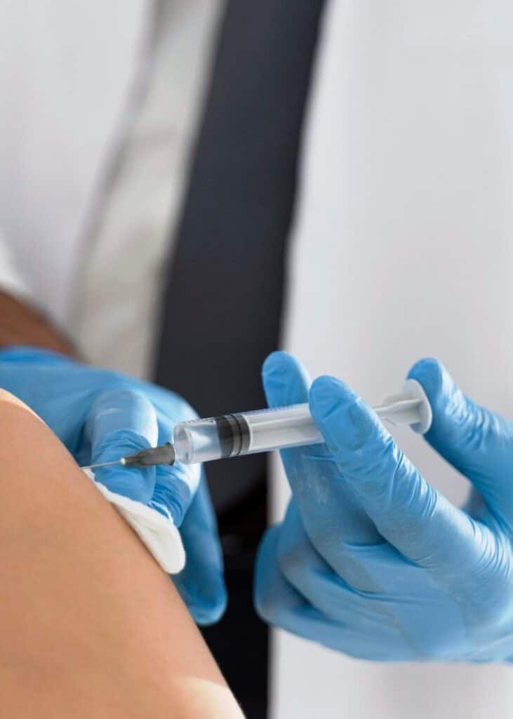 Vitamin injection vial and service at Elysian Institute in Montana