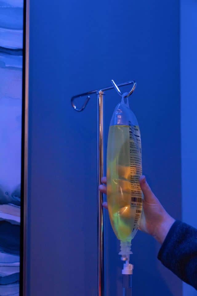 Power Surge IV therapy infusion treatment at Elysian Institute in Bigfork, Montana