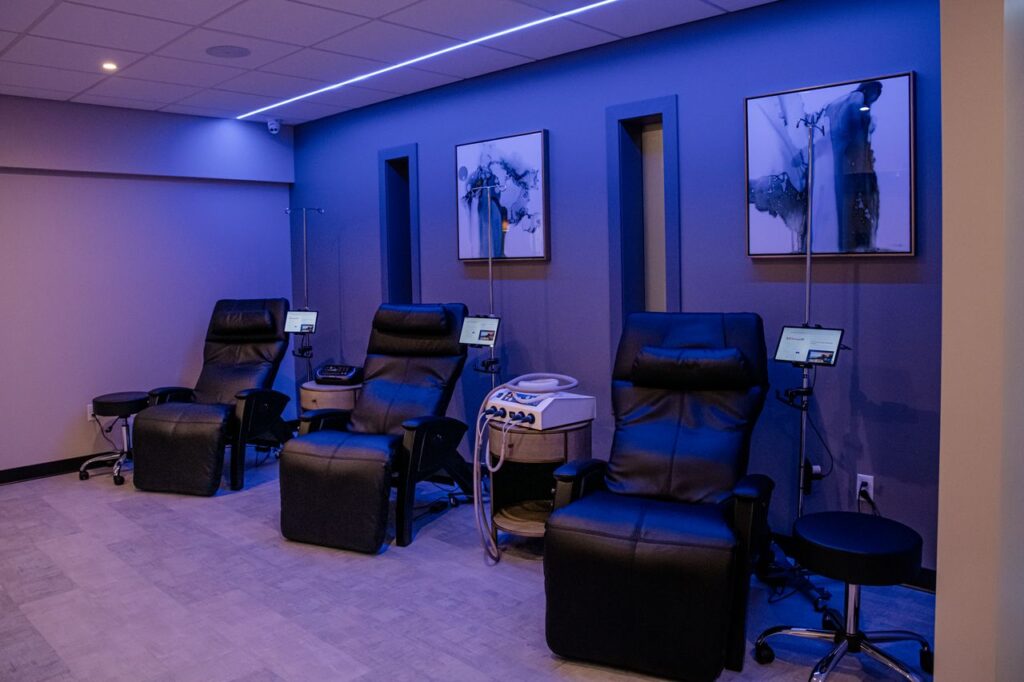 IV nutrient infusion therapy treatment at Elysian Institute in Bigfork, Montana
