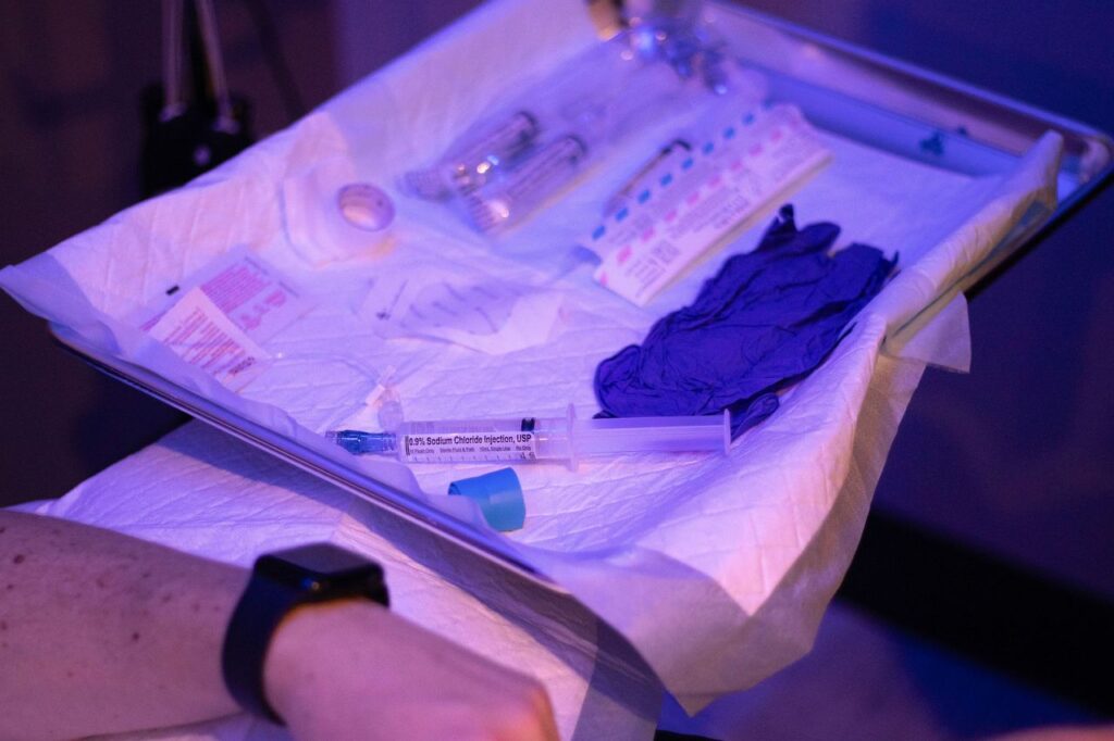 Micronutrient intramuscular injection for wellness and recovery at Elysian Institute Montana